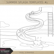 Summer Splash Templates Kit #5