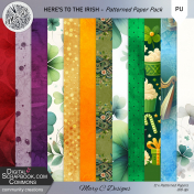 Here's To The Irish Patterned Paper Pack