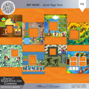 Boy Noise Quick Page Pack