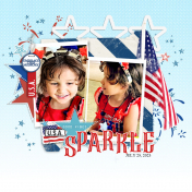 RED WHITE & BLUE