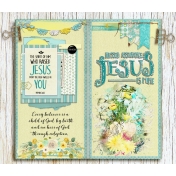 Bible Journaling in a Travelers Notebook 