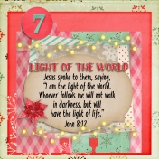 December Daily Faith Dex Card Titles Of Christ: Light of the World