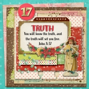 December Daily Faith Dex Card Titles Of Christ: Truth