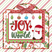 Christmas Memory Dex Card: Joy to the World