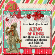 Titles Of Christ December Daily: Day 20. King of Kings