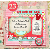 Titles Of Christ December Daily: Day 23. Lamb of God