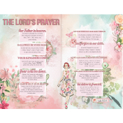 The Lord's Prayer Bible Journal Page