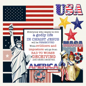 Bible Journaling: America Deceived