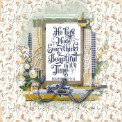 Bible Journaling: Beautiful in its Time Ecclesiastes 3