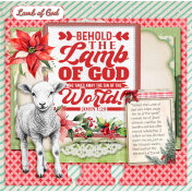 December Daily Memory Dex Card: Lamb of God
