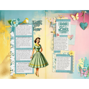 Hope And Light Treasure Journal: Faith over Fear