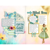 Hope And Light Treasure Journal: Stand Firm
