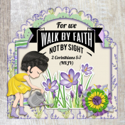 Walk by Faith Memory Dex Card