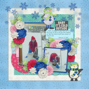 Hello Winter-Scrappin Serinity Template by Tinci Daily Download at GingerScraps 