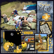 Solar Eclipse-ScrapbookCrazy Robyn Artsy Blocks 30 Temps-Miss Fish 