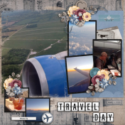Cleared For Take Off-Scrap Chat with Artsy Blocks 16 Temp 3-Miss Fish 