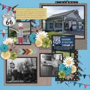 Life Is A Highway-Scraps N' Pieces Template by Tinci 