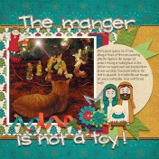 The Manger is not a toy!