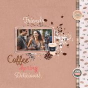 Friends and coffee
