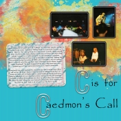 All About Music- C is for Caedmon's Call