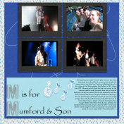 All About Music- M is for Mumford & Son