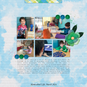 Homeschool Life part 1, March 2024