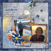 The right denim