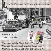 K is for Kennedy and Kobo