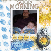 Dozing with Daddy 2