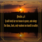 Psalm 4:8