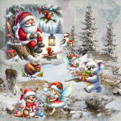 Christmas Comes to the Woodland Creatures
