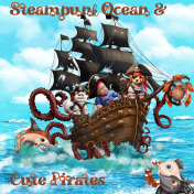 Steampunk Ocean, Cute Pirates