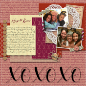 ABC All About Family- Letter X- XOXOXO