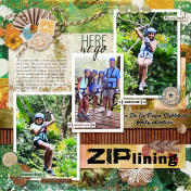 ABC All About Family- Letter Z- Ziplining