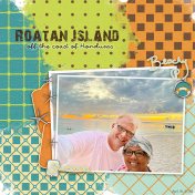 Roatan Island Sunset