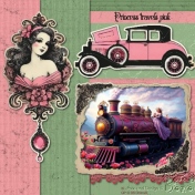 Princess Travels Pink