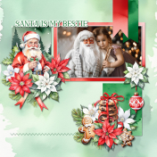 Santa is my bestie