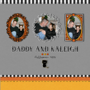 Daddy and Kaleigh