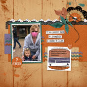 Autumn Time Outing at the Pumpkin Patch
