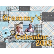 2013 Grammy Calendar- Cover