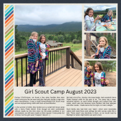 Girl Scout Camp 2023- Page 1
