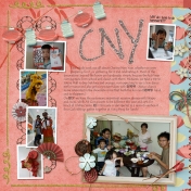 Project Life Week 6 CNY (left side)