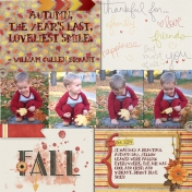 Fall Traditions Pocket Page