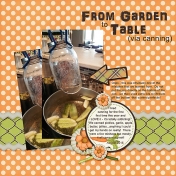 From Garden to Table