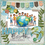 Happy Earth Conserve And Preserve