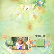 sweet Summer Layout 1