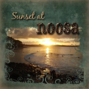 Sunset At Noosa