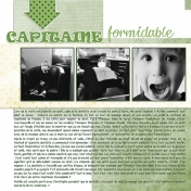 Capitaine formidable (left page)