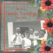 My first Family Vacation, Ohio, 1951
