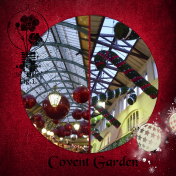 Covent garden at Christmas time